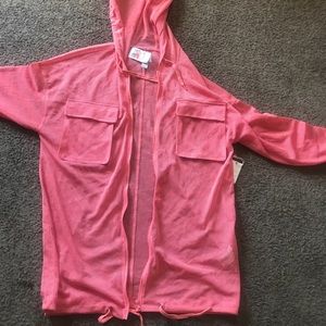 Casual jacket/ ls coral